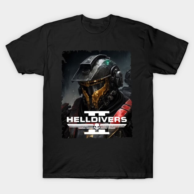 Helldivers 2 T-Shirt by Roxy Khriegar Store